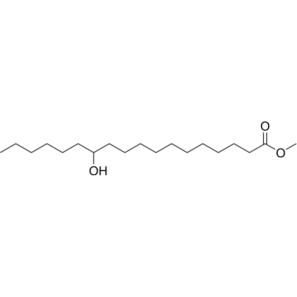 Methyl 12-hydroxystearate Chemical Structure