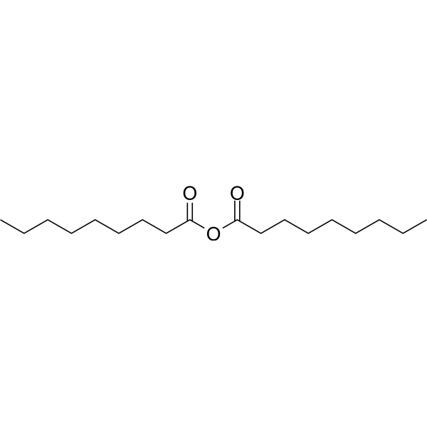 Nonanoic anhydride Chemical Structure