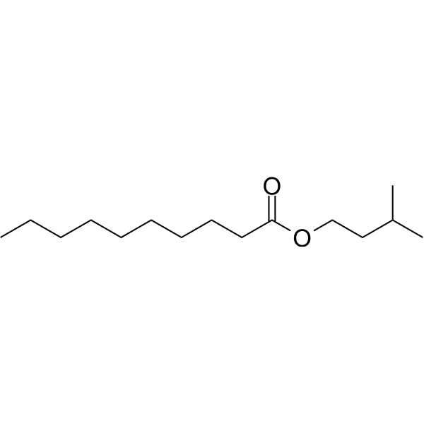 Isoamyl decanoate Chemical Structure