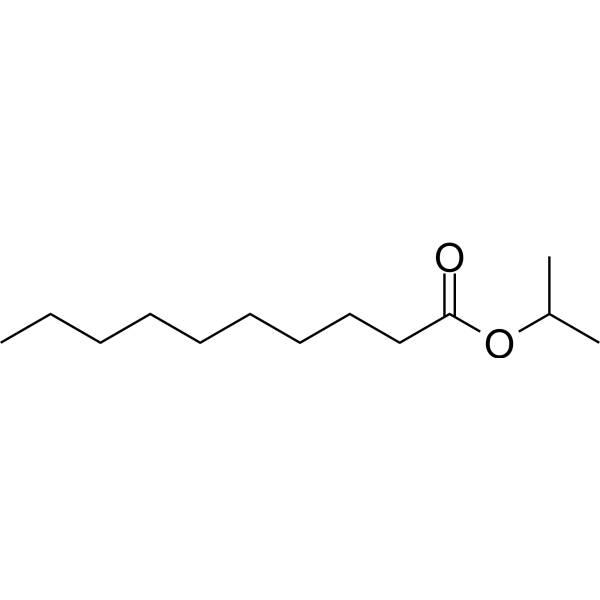 Isopropyl decanoate Chemical Structure