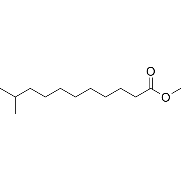 Methyl 10-methylundecanoate Chemical Structure