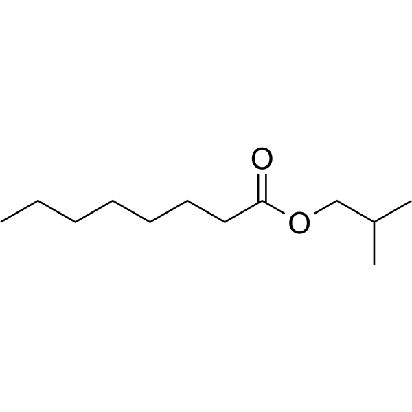 Isobutyl caprylate Chemical Structure