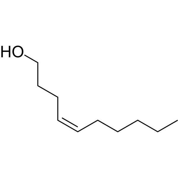 cis-4-Decen-1-ol Chemical Structure