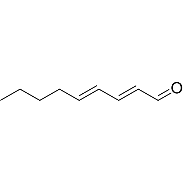 trans,trans-2,4-Nonadienal Chemical Structure