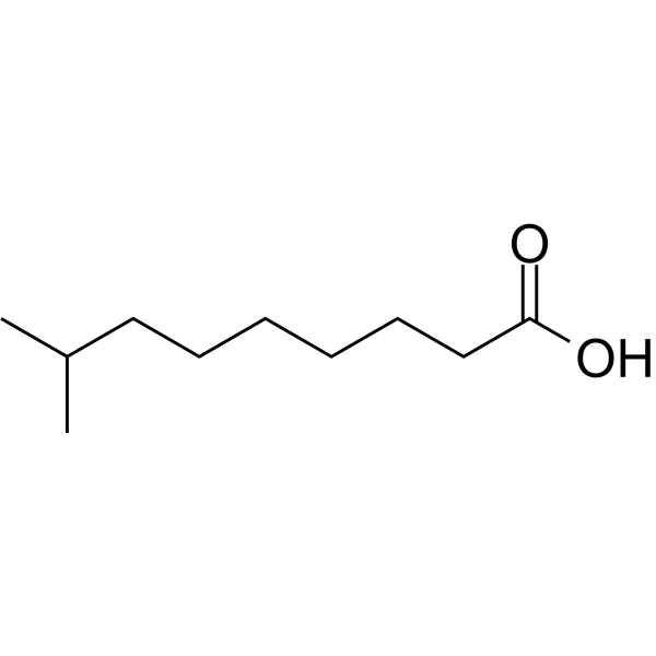 8-Methylnonanoic acid Chemical Structure
