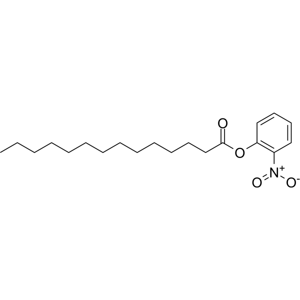 2-Nitrophenyl tetradecanoate Chemical Structure