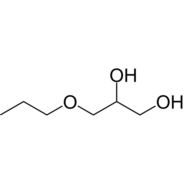 1-O-Propyl-rac-glycerol Chemical Structure