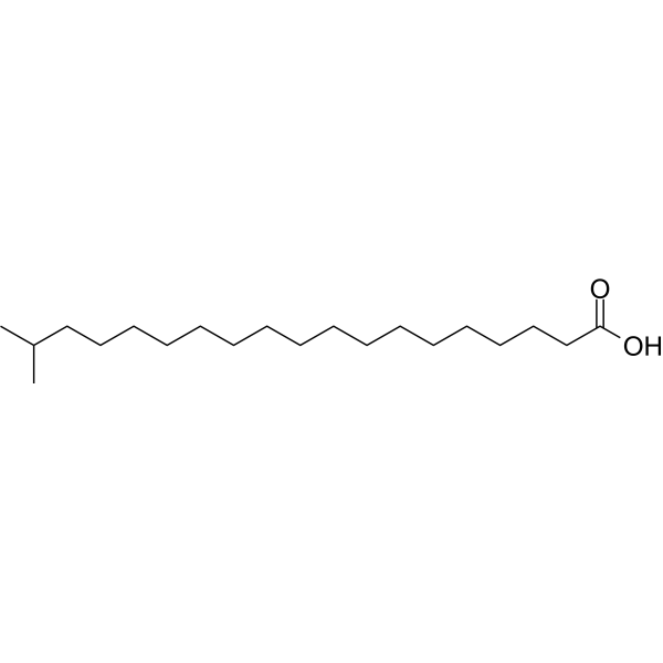 18-Methylnonadecanoic acid Chemical Structure