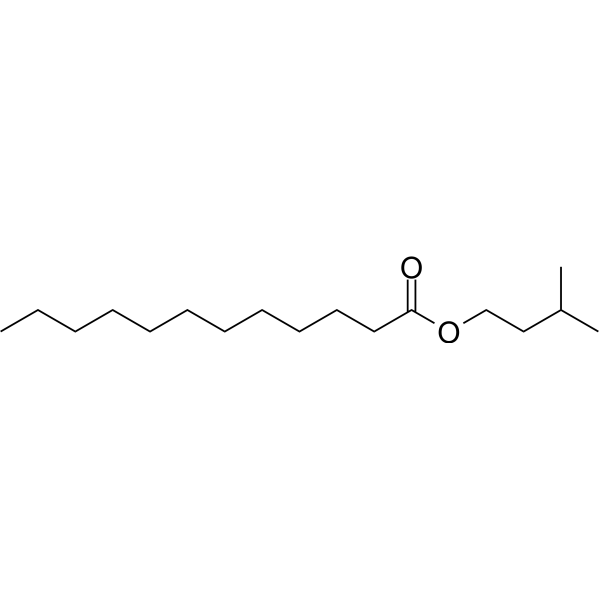 Isoamyl laurate Chemical Structure