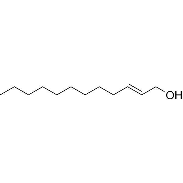 trans-2-Dodecenol Chemical Structure