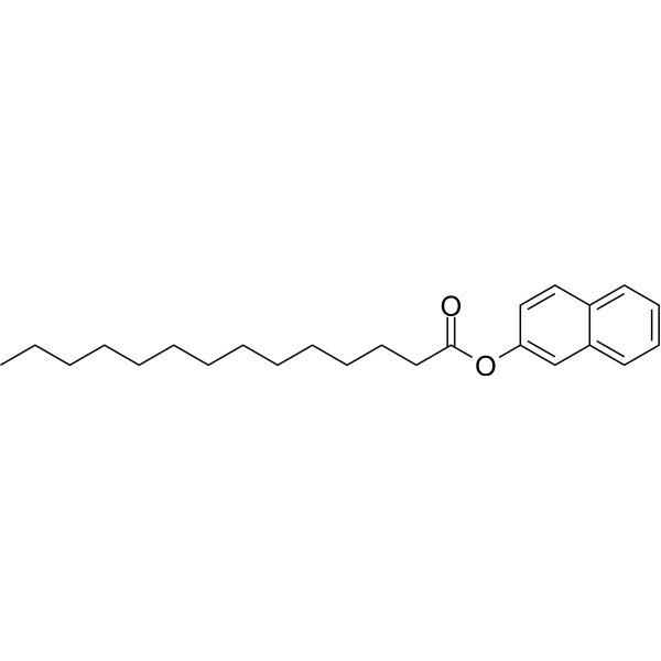 2-Naphthyl myristate Chemical Structure
