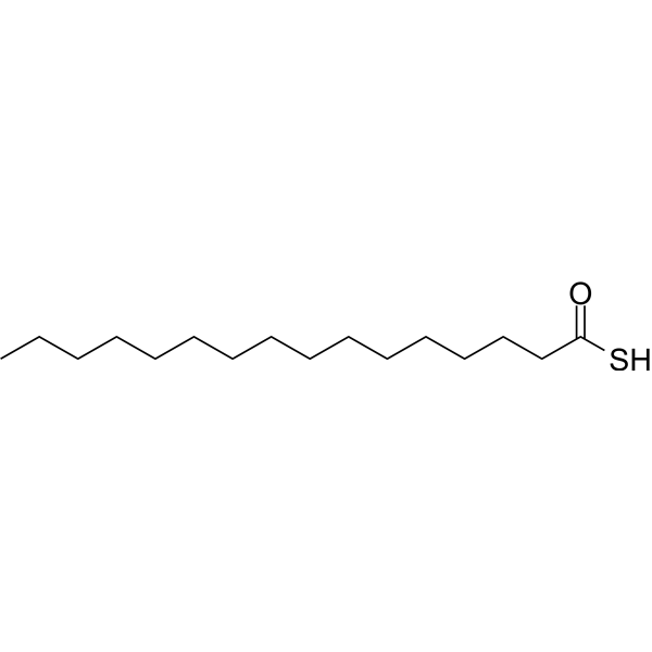 Thiopalmitic acid Chemical Structure