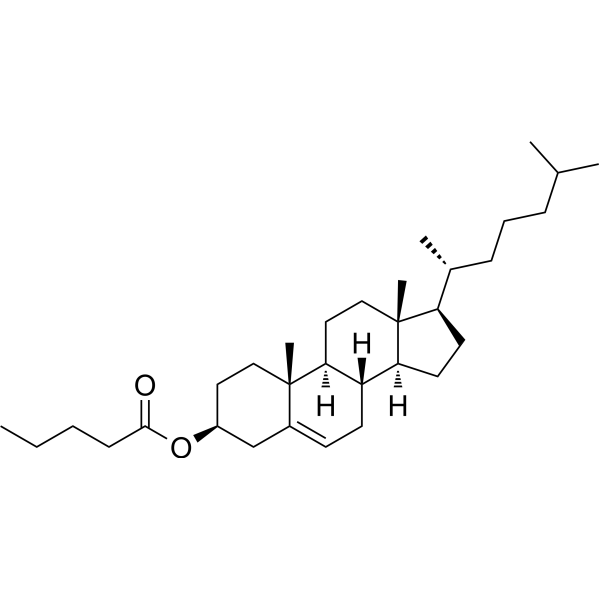 Cholesteryl n-valerate Chemical Structure