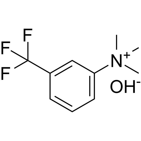 3-(Trifluoromethyl)phenyltrimethylammonium hydroxide Chemical Structure