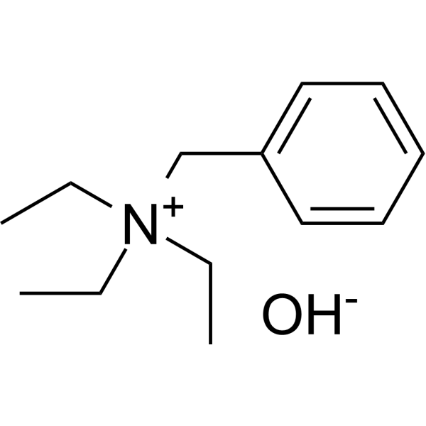 Benzyltriethylammonium hydroxide Chemical Structure
