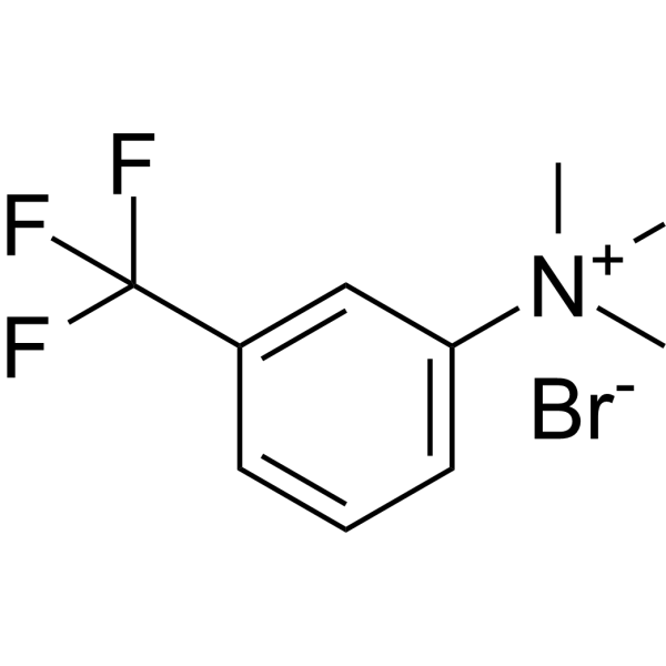 3-(Trifluoromethyl)phenyltrimethylammonium bromide Chemical Structure