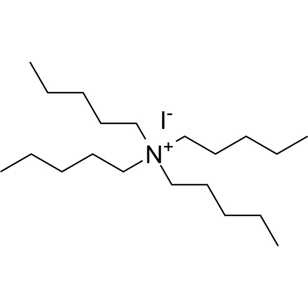 Tetraamylammonium iodide Chemical Structure