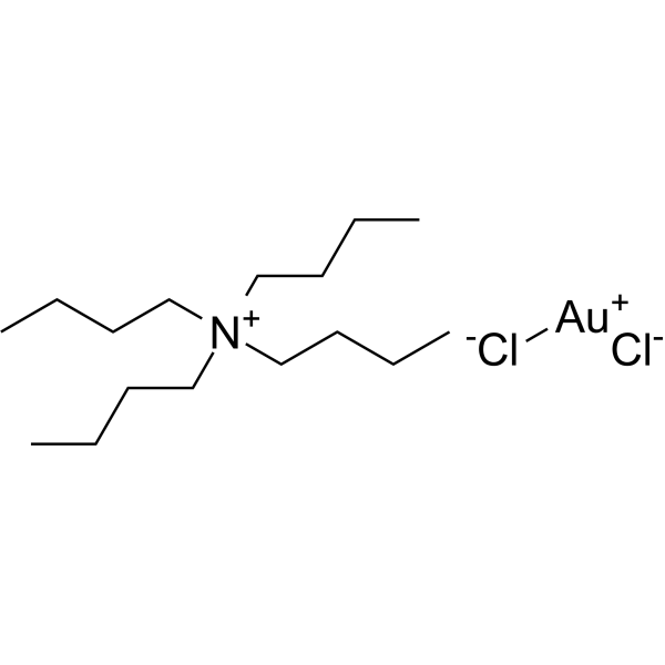 Tetrabutylammonium (dichloroaurate) Chemical Structure