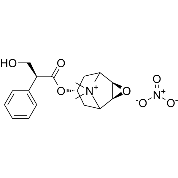 Scopolamine nitrate Chemical Structure