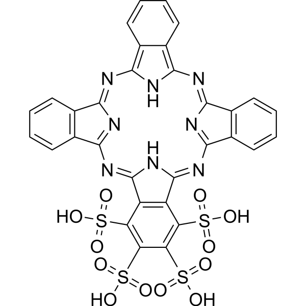 Tetrasulfophthalocyanine Chemical Structure