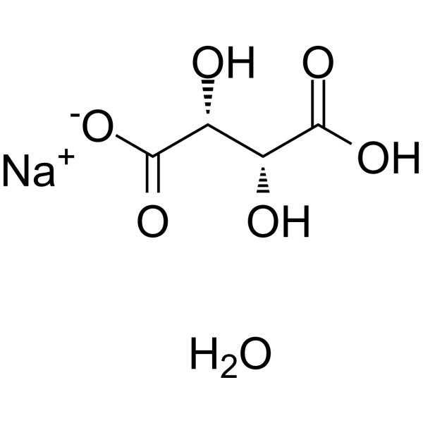 Tartaric acid sodium hydrate Chemical Structure