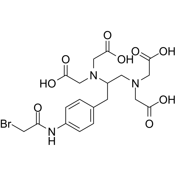 (Rac)-EDTA-bromoacetamidophenylmethyl Chemical Structure