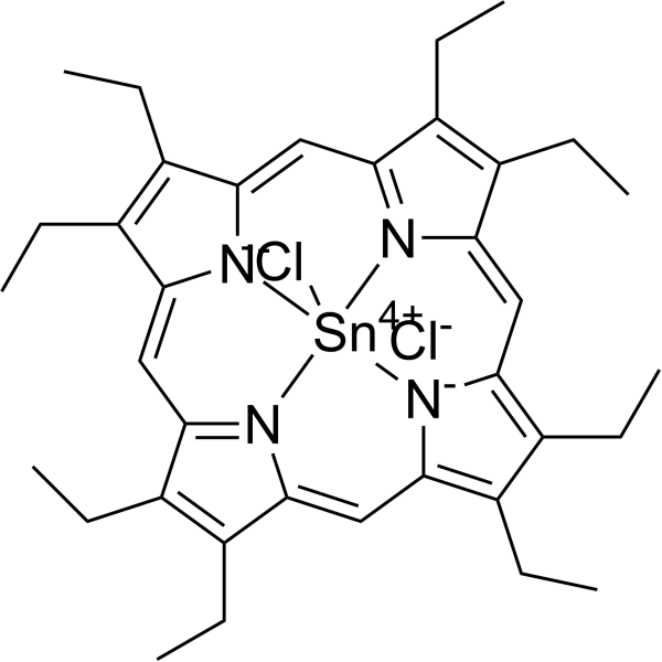 Tin(IV) octaethylporphine dichloride Chemical Structure