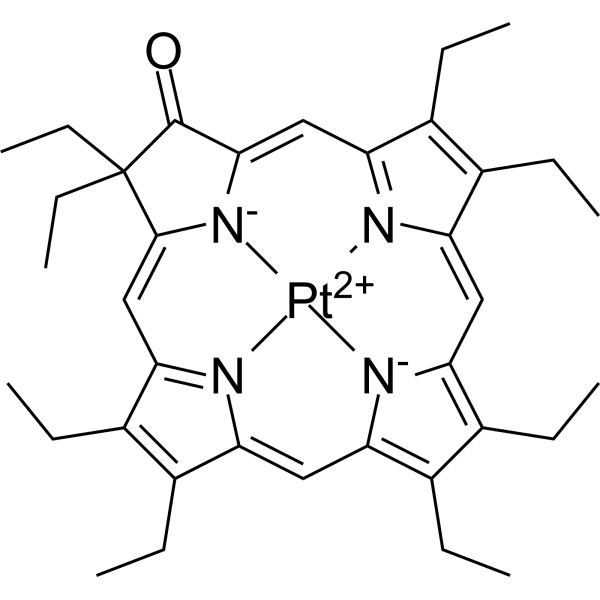 Pt(II) Octaethylporphine ketone Chemical Structure