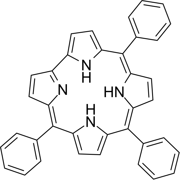 5,10,15-Triphenylcorrole Chemical Structure