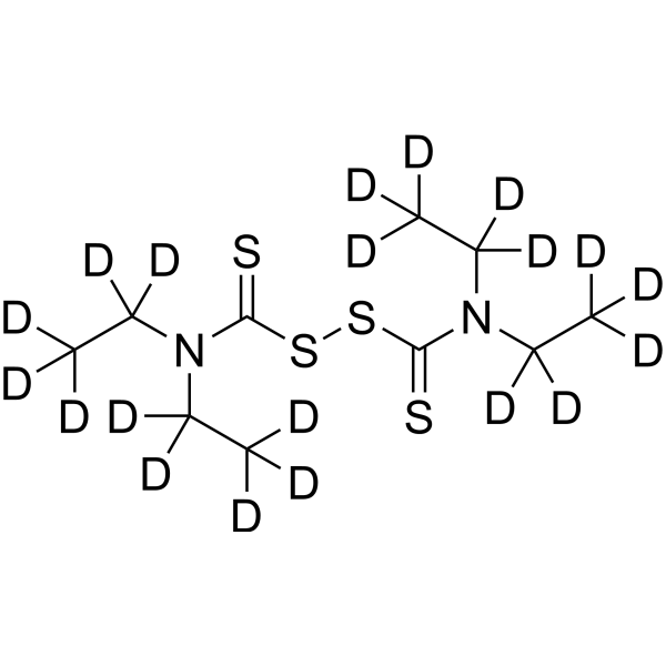Disulfiram-d20 Chemical Structure
