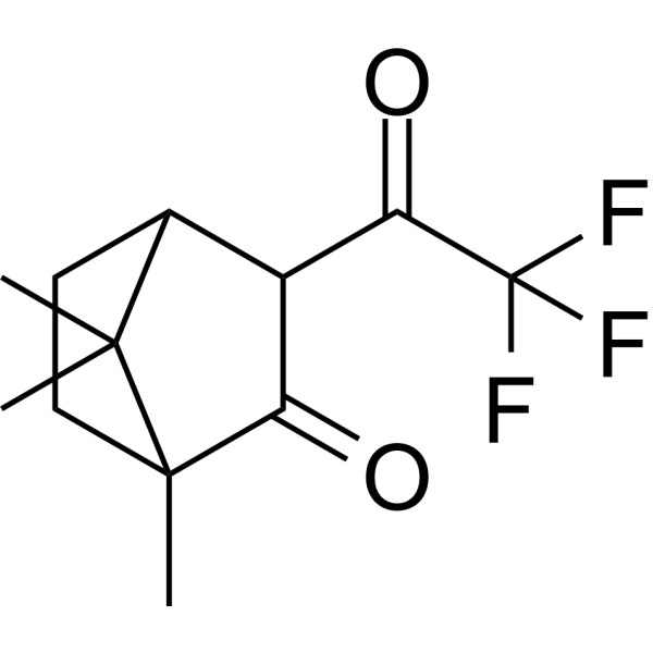(+)-3-(Trifluoroacetyl)camphor Chemical Structure