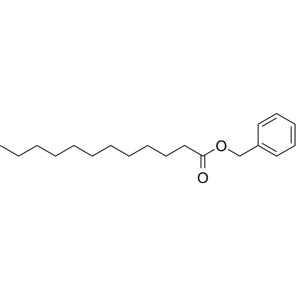 Benzyl dodecanoate Chemical Structure
