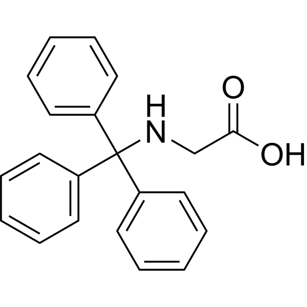 Trt-Gly-OH Chemical Structure