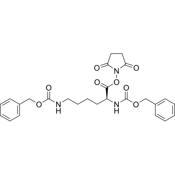 Z-Lys(Z)-OSu Chemical Structure