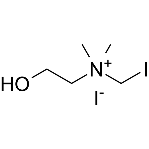 Iodocholine iodide Chemical Structure