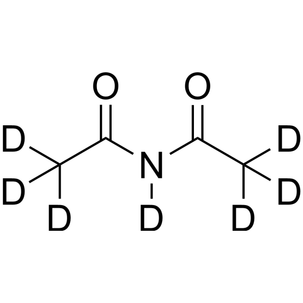 Diacetamide-d<sub>7</sub> Chemical Structure
