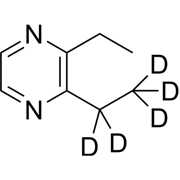 2,3-Diethylpyrazine-<em>d</em>5