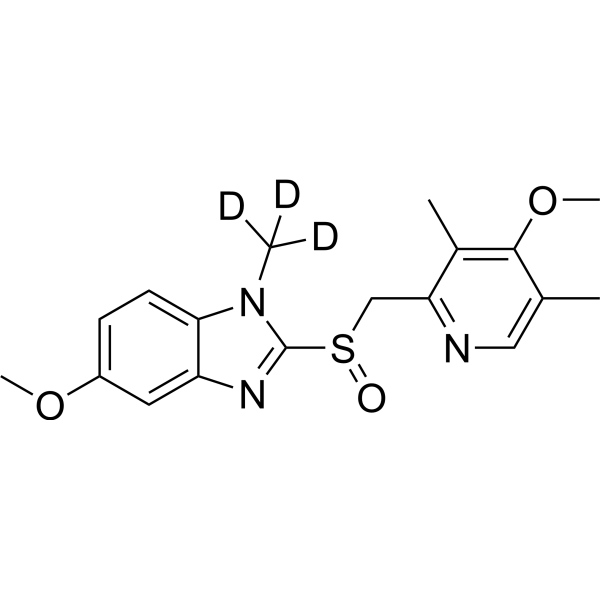 (N)-Methyl <em>omeprazole</em>-d3