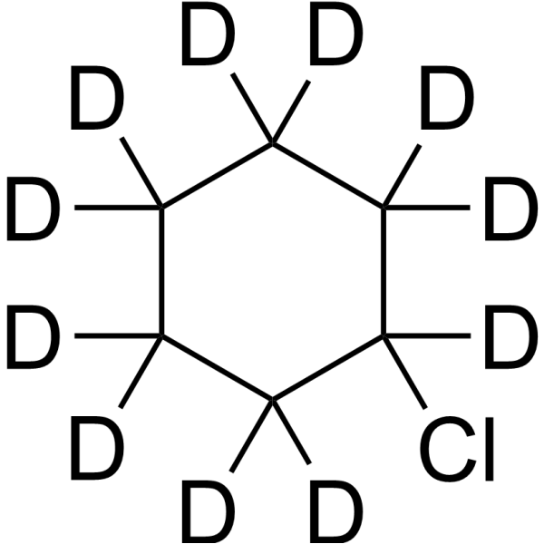 Chlorocyclohexane-d<sub>11</sub> Chemical Structure