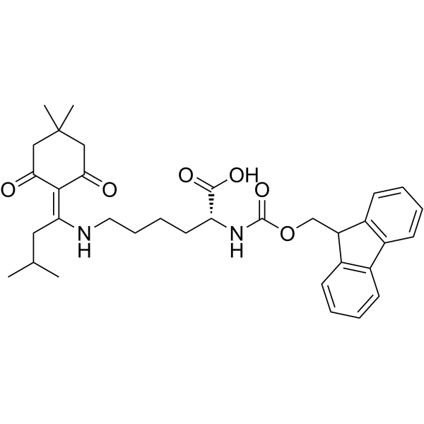 Fmoc-D-Lys(Ivdde)-OH Chemical Structure