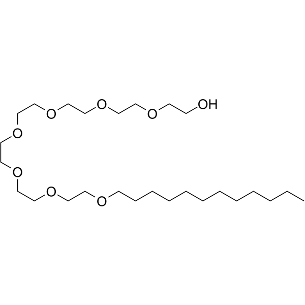 Dodecylheptaglycol Chemical Structure