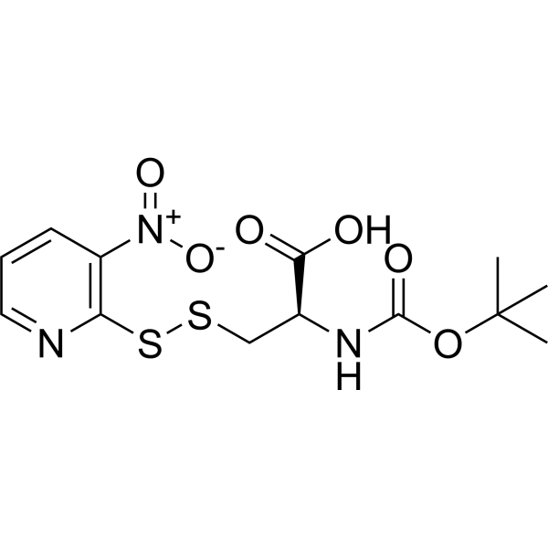 Boc-Cys(Npys)-OH Chemical Structure