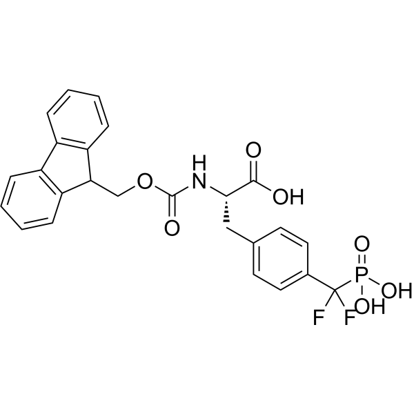 Fmoc-Phe(CF2PO3)-OH Chemical Structure