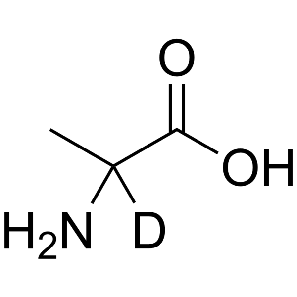 DL-Alanine-2-d1 Chemical Structure