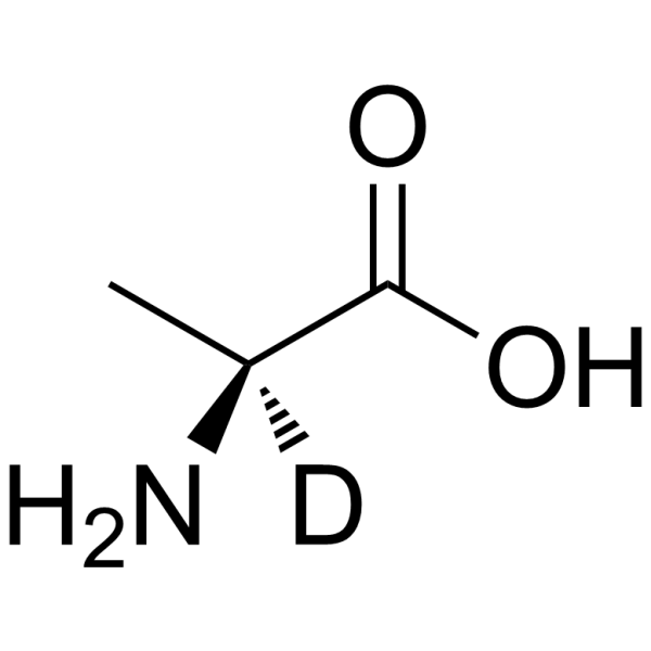 L-Alanine-2-d1 Chemical Structure