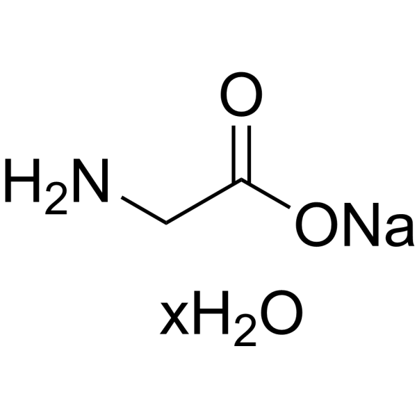 Glycine sodium salt hydrate Chemical Structure