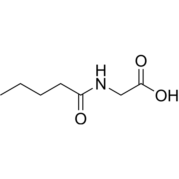 N-Valerylglycine Chemical Structure