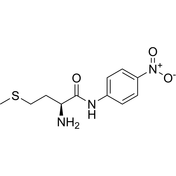 L-Methionine p-nitroanilide Chemical Structure