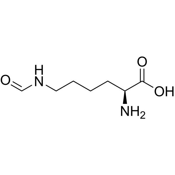 Nε-Formyl-L-lysine Chemical Structure
