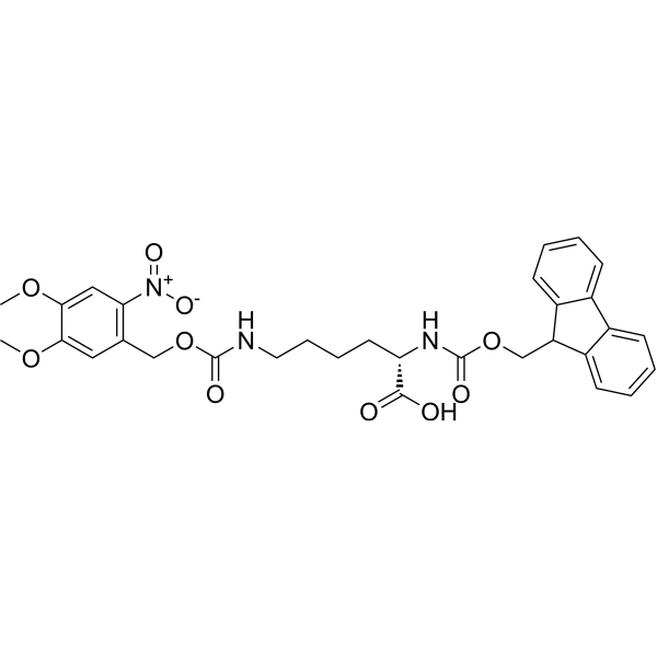 Fmoc-L-Lys(Nvoc)-OH Chemical Structure